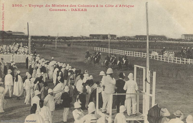 Voyage du Ministre des Colonies à la Côte d'Afrique.