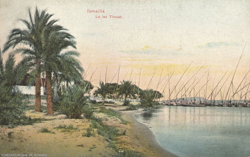 Ismailia - Le lac Timsah.