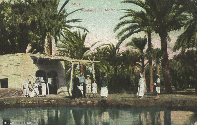 SUEZ - Fontaine de Moïse.