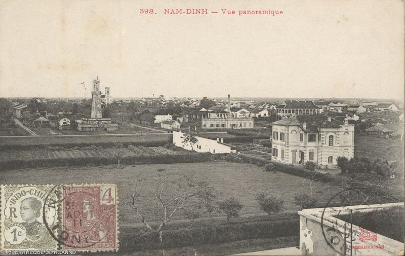 NAM-DINH - Vue panoramique.