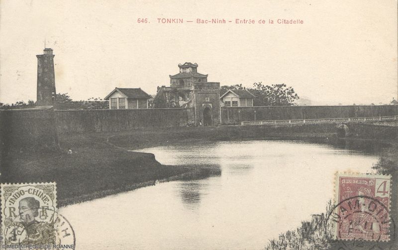 TONKIN - Bac-Ninh - Entrée de la Citadelle.