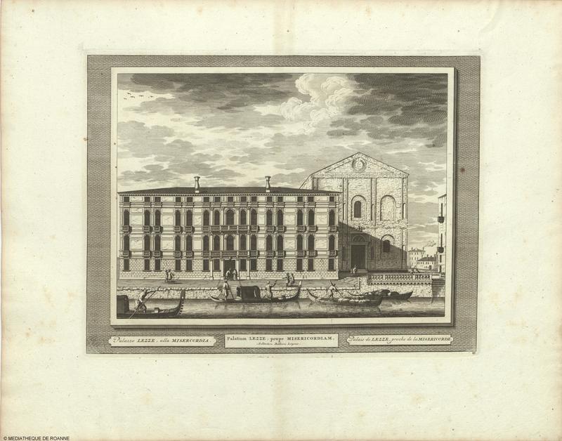 Palazzo LEZZE, alla MISERCORDIA = Palatium LEZZE, prope MISERICORDIAM = Palais de LEZZE, proche de la MISERICORDE