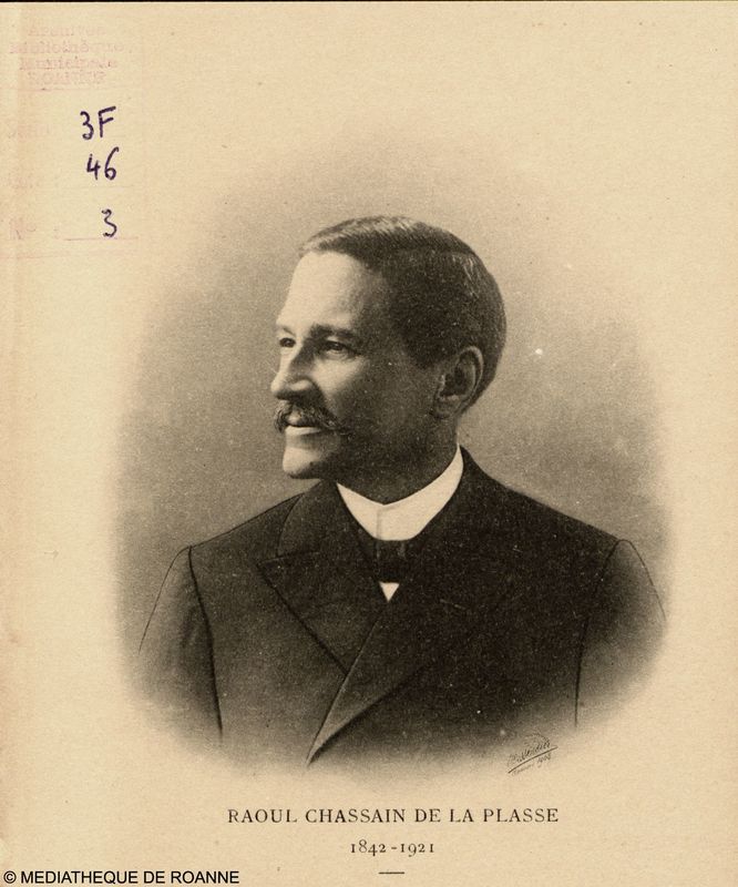 Raoul Chassain de la Plasse 1842-1921