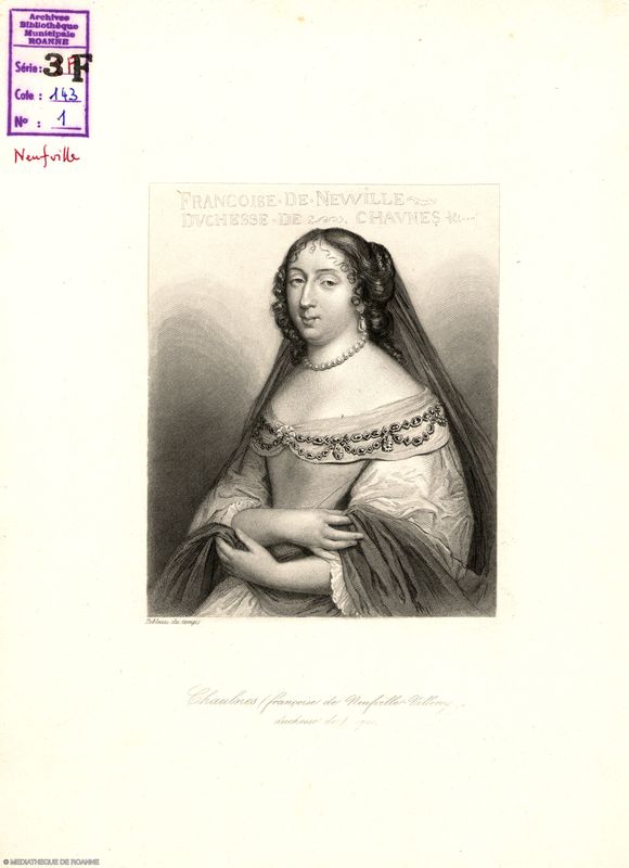 Chaulnes (Françoise de Neufville-Villeroy duchesse de)