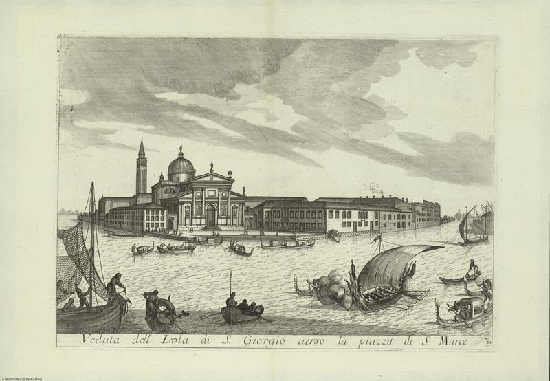 Veduta dell' Isola di S. Giorgio uerso la piazza di S. Marco.