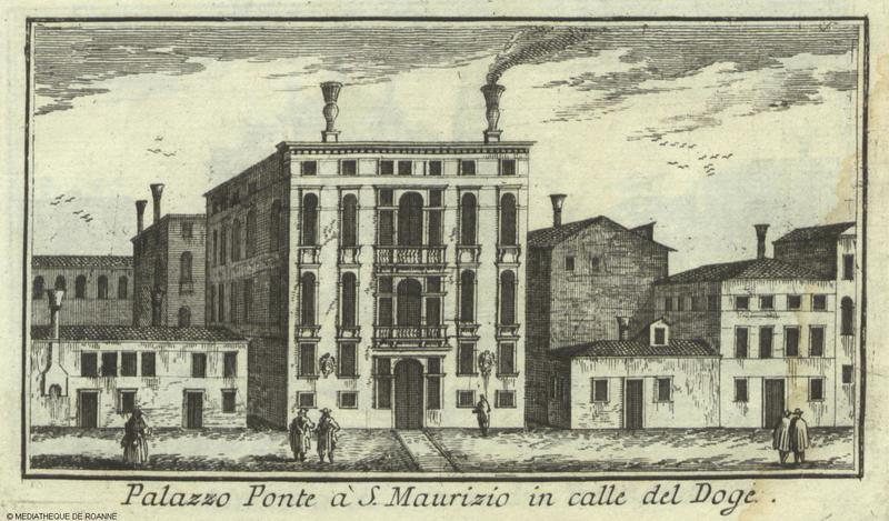 Palazzo Ponte à S. Maurizio in calle del Doge.